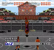 Image n° 1 - screenshots  : Barkley's Power Dunk